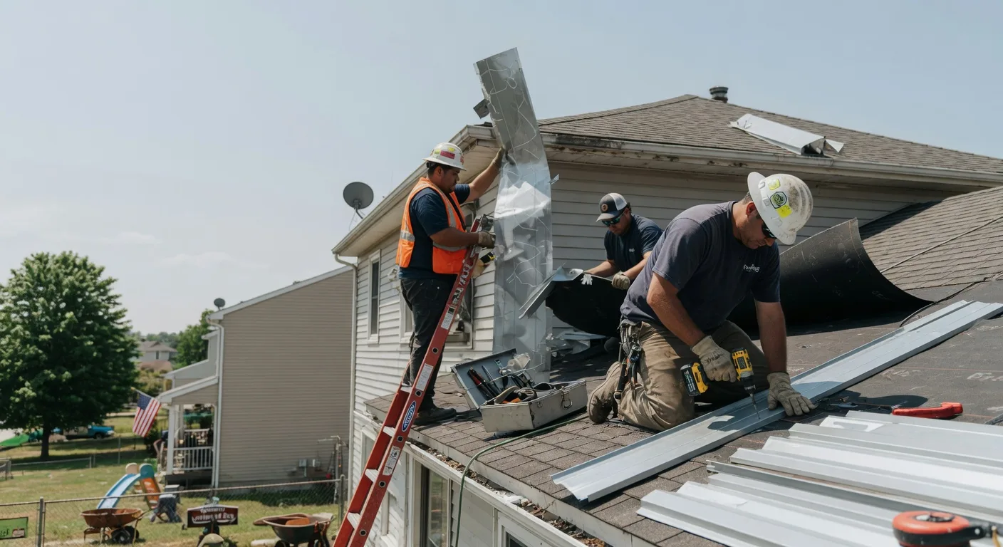 Metal Roof Repair in Earlville, IA